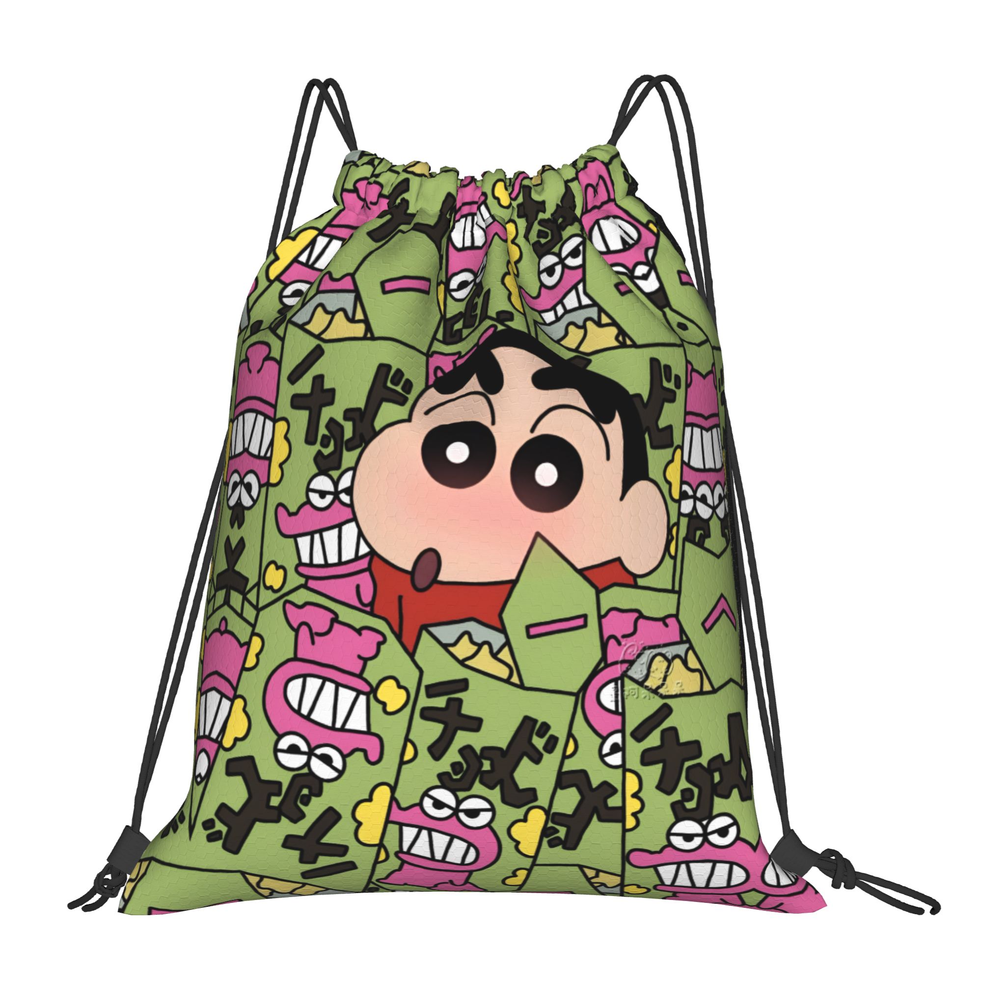 Custom Crayons Shins Chans Dra - Drawstring Gym Bag recension och pris