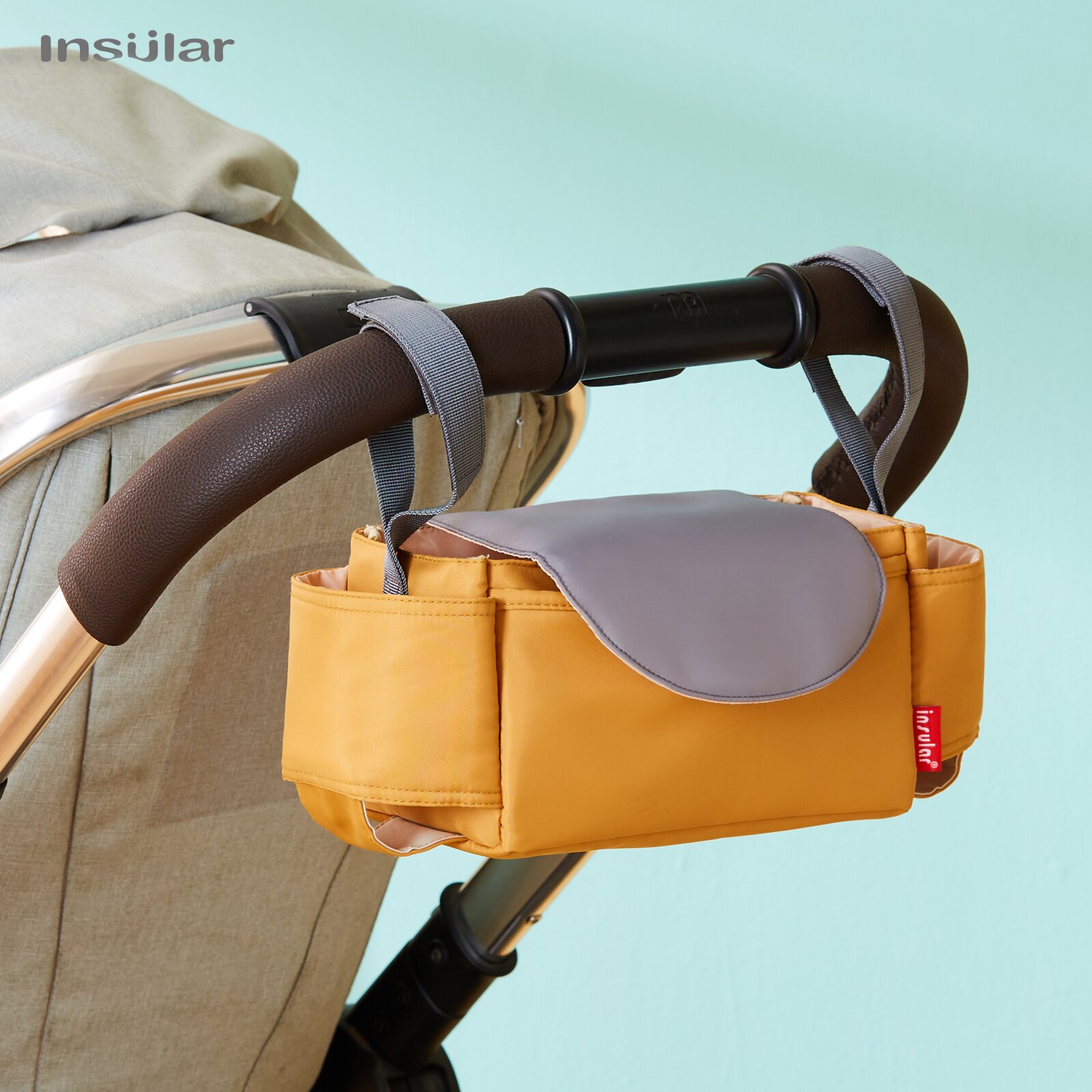 INSULAR Stroller Organizer Mom - Backpack Diaper Bag recension och pris